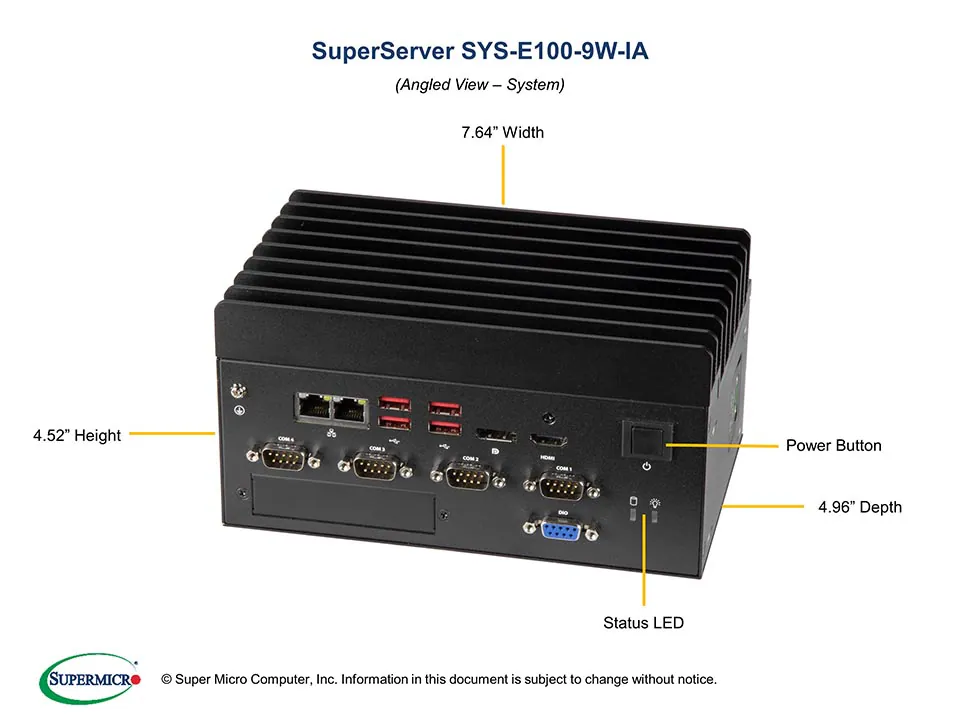 SYS-E100-9W-IA-L