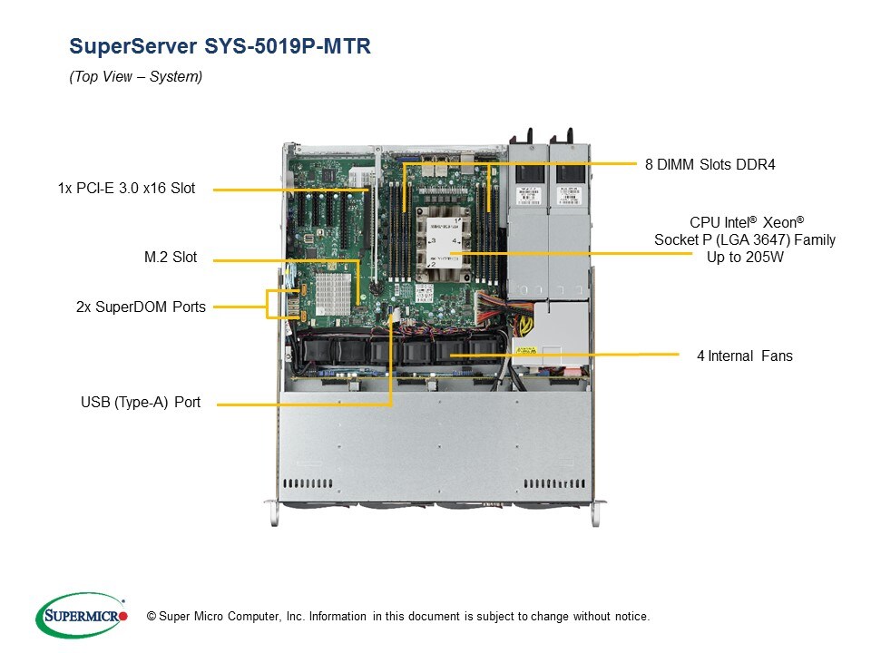 SYS-5019P-MTR