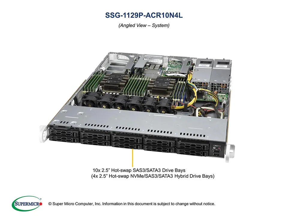 SSG-1129P-ACR10N4L
