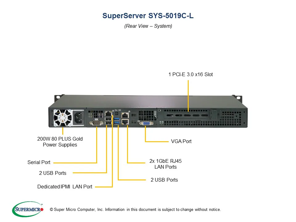 SYS-5019C-L