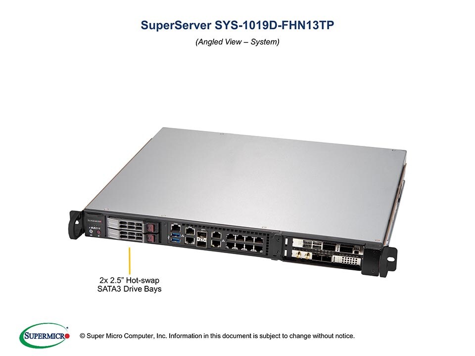 SYS-1019D-FHN13TP