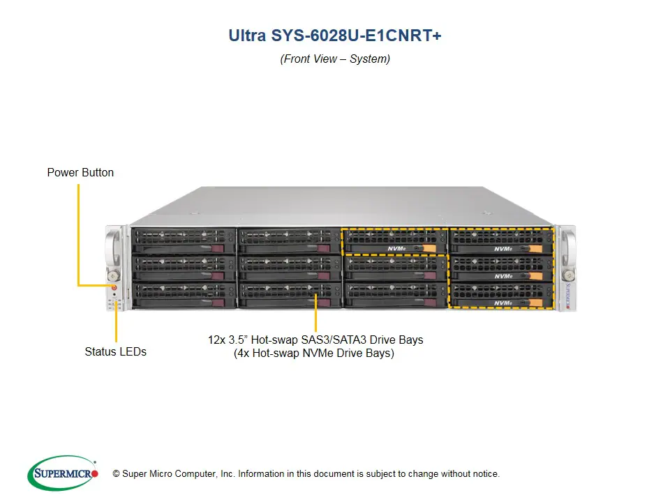 SYS-6028U-E1CNRT+