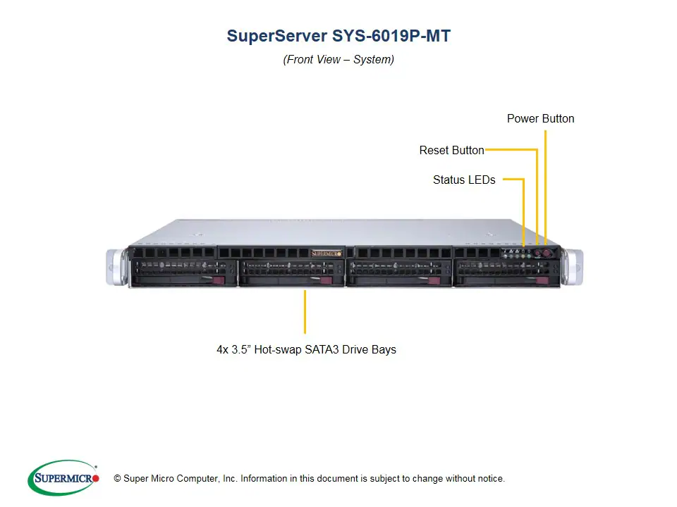SYS-6019P-MT
