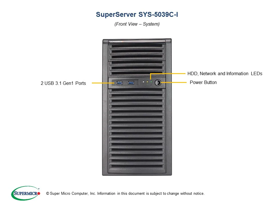SYS-5039C-I