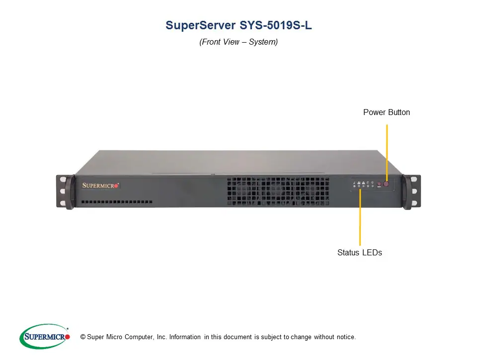 SYS-5019S-L