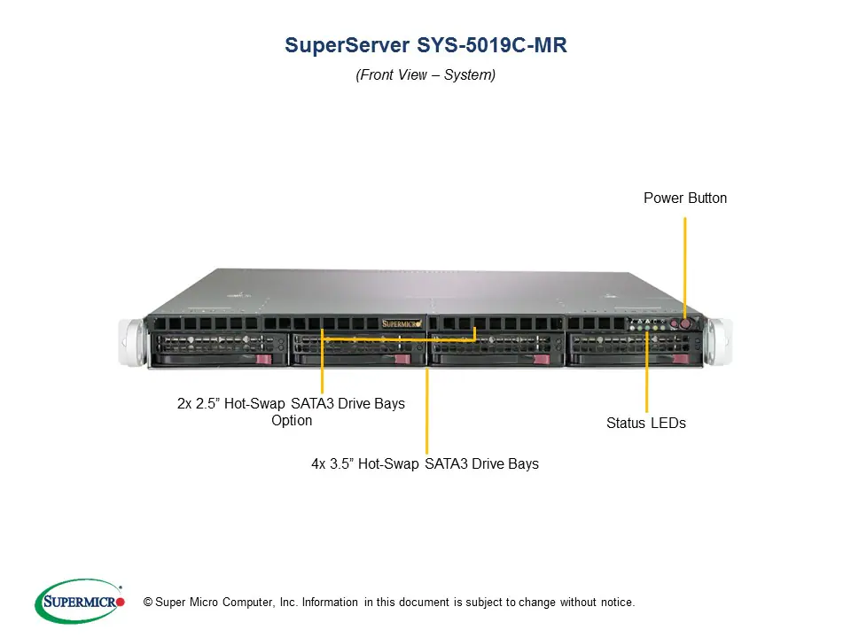 SYS-5019C-MR