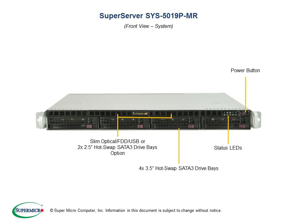 SYS-5019P-MR