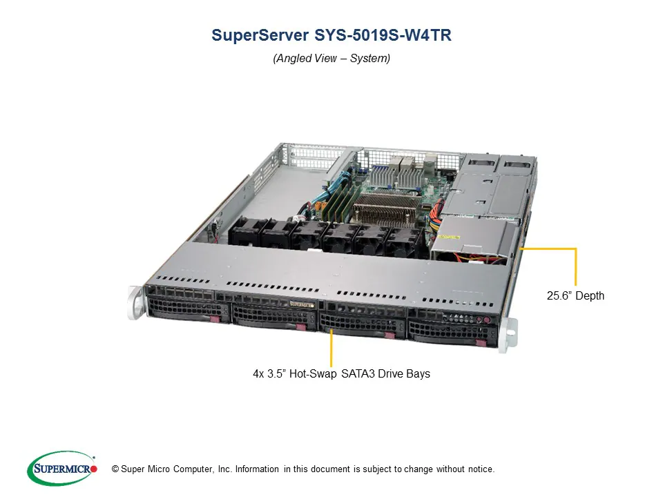 SYS-5019S-W4TR