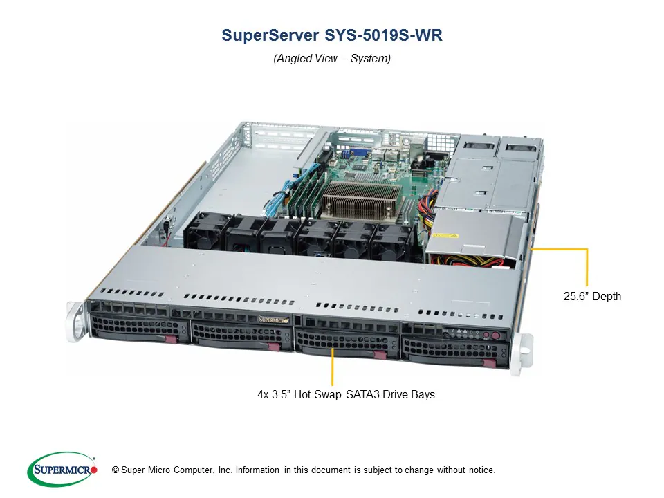 SYS-5019S-WR