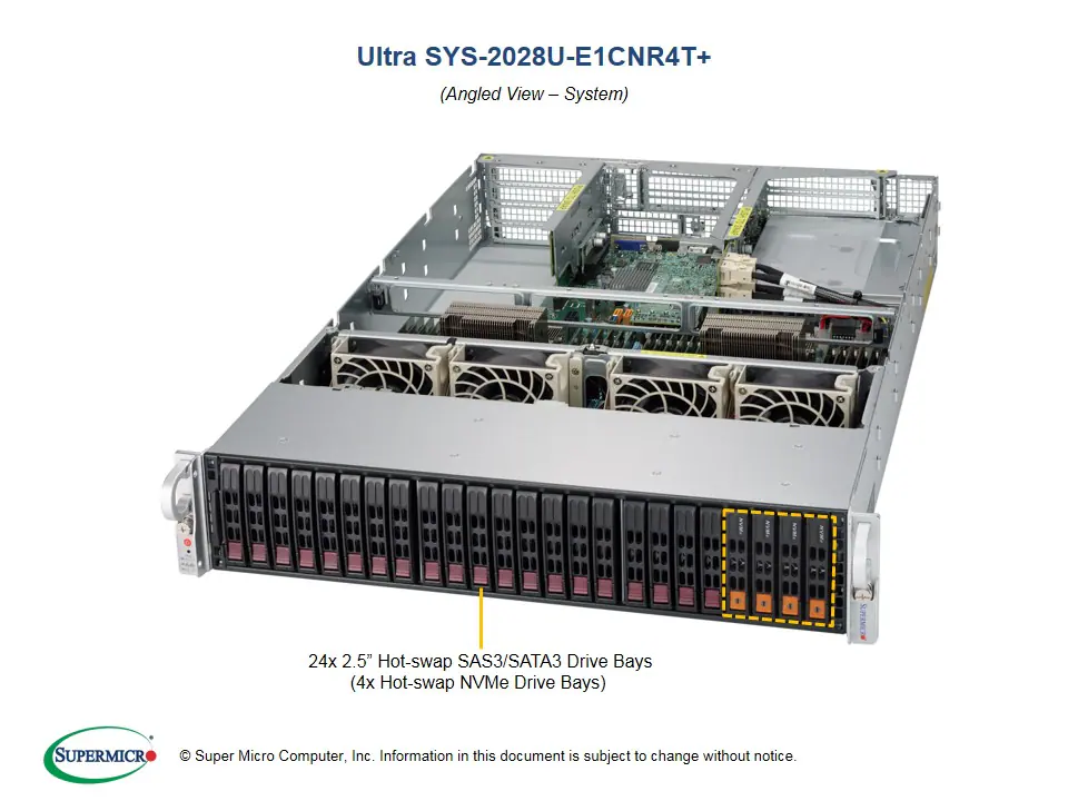 SYS-2028U-E1CNR4T+