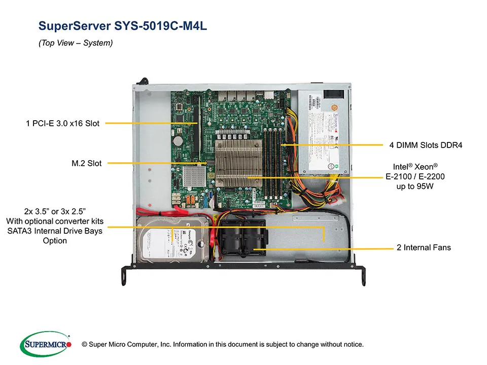 SYS-5019C-M4L