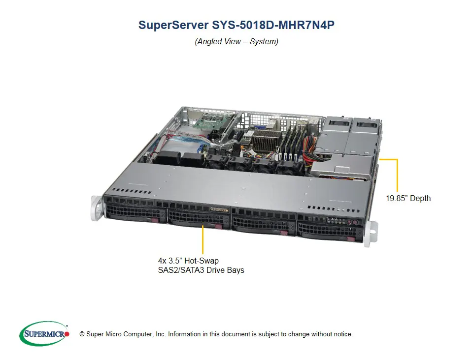 SYS-5018D-MHR7N4P