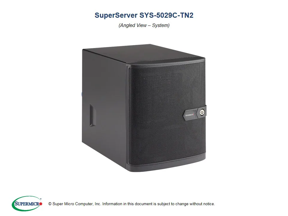 SYS-5029C-TN2